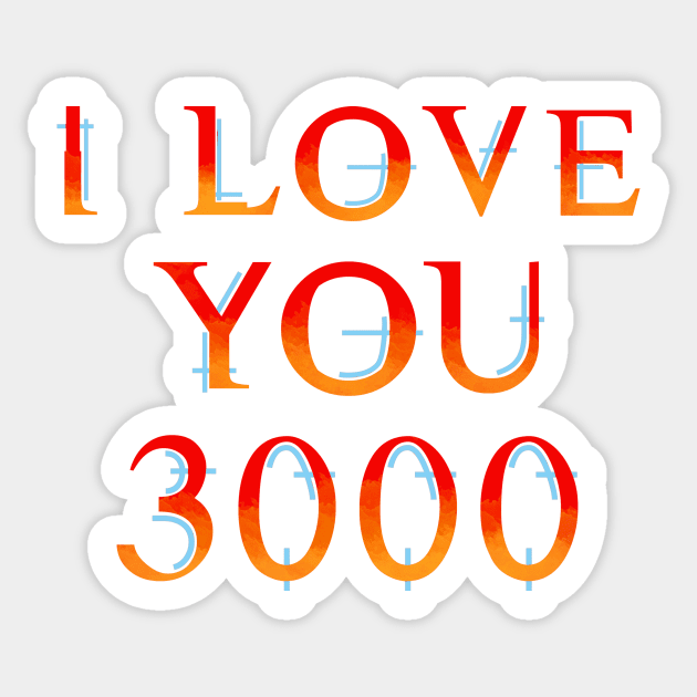 3000 Sticker by VanHand